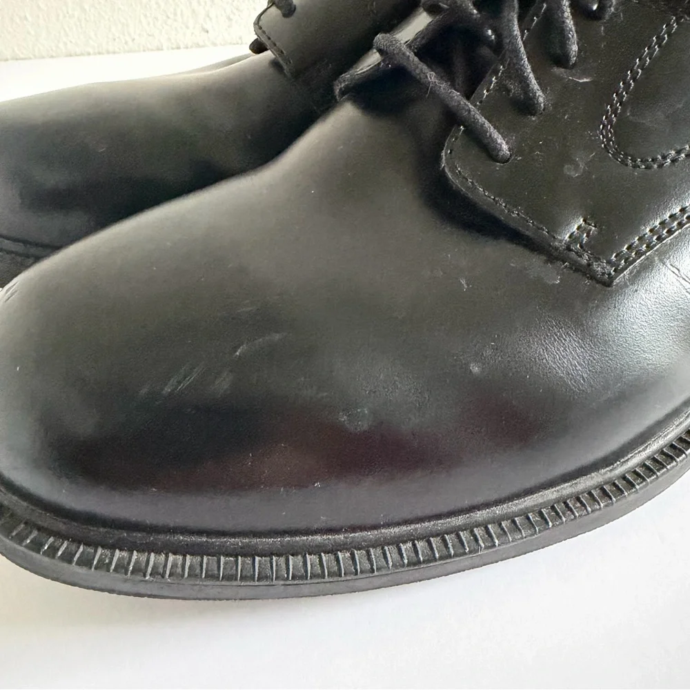 Deer Stags‎ Times Leather Dress Oxford Shoes SUPRO Sock Men's Black Size US 13 W